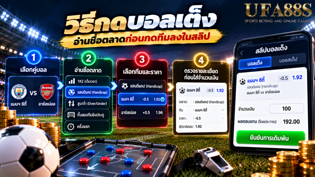 อ่านชื่อตลาดก่อนกดทีมลงในสลิป