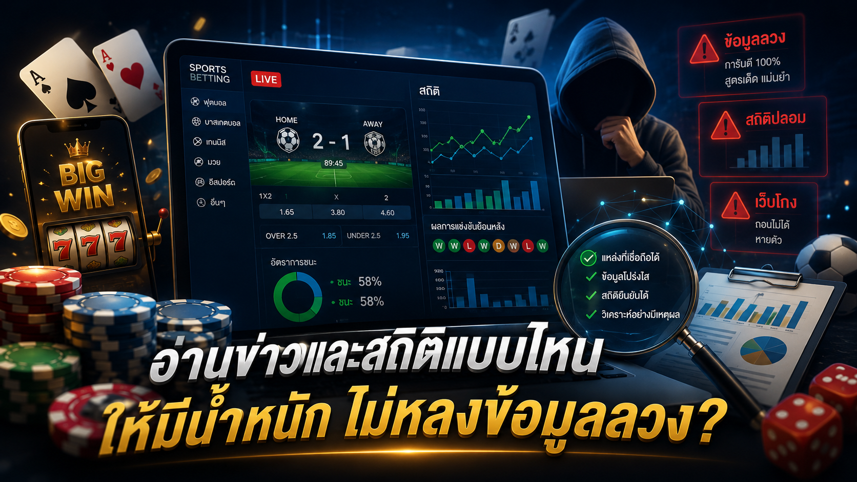 อ่านข่าวและสถิติ