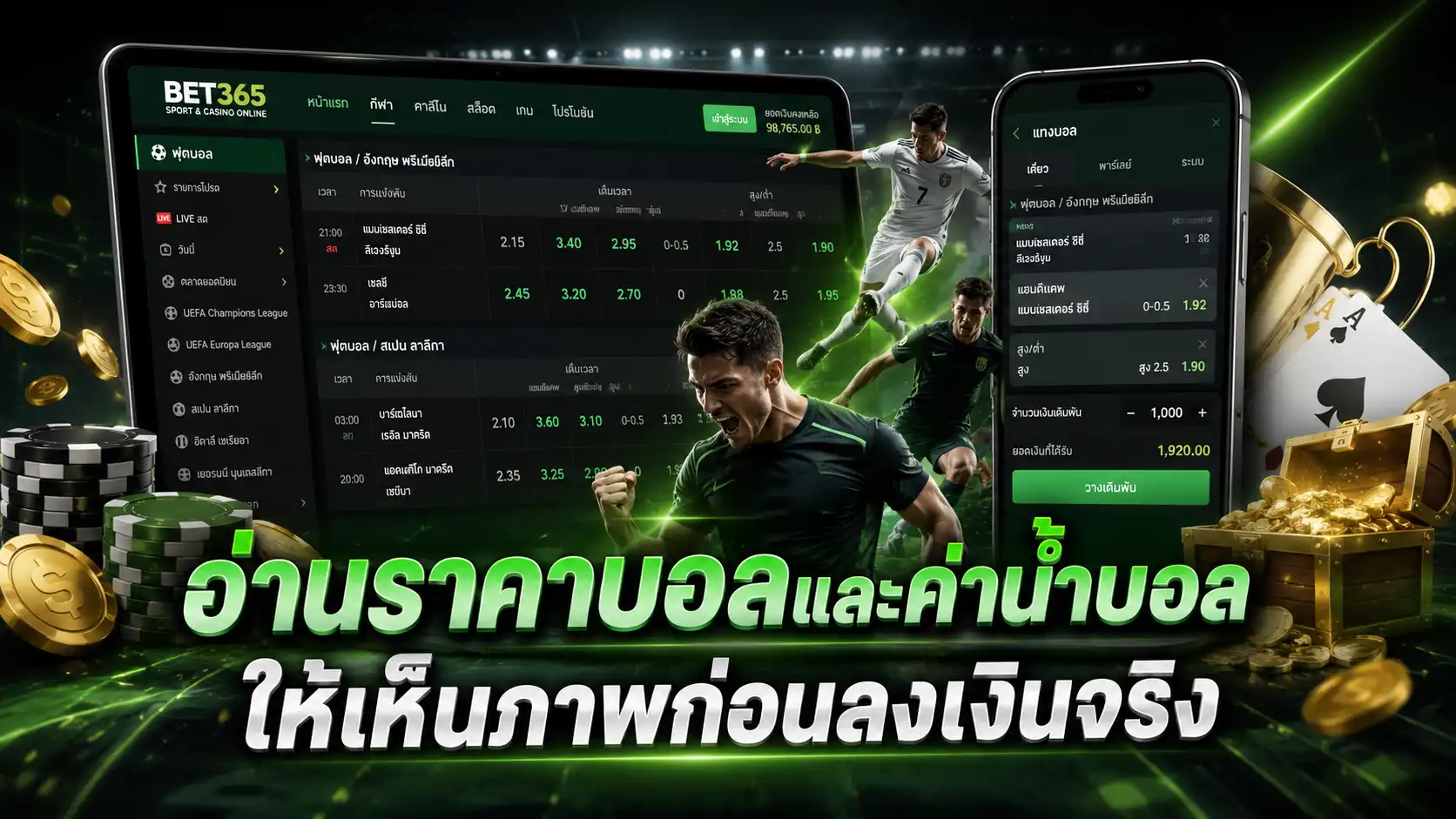 อ่านราคาบอล