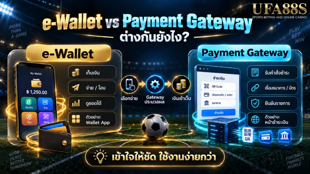 e-Wallet กับ Payment Gateway ต่างกันยังไง พร้อมตัวอย่าง