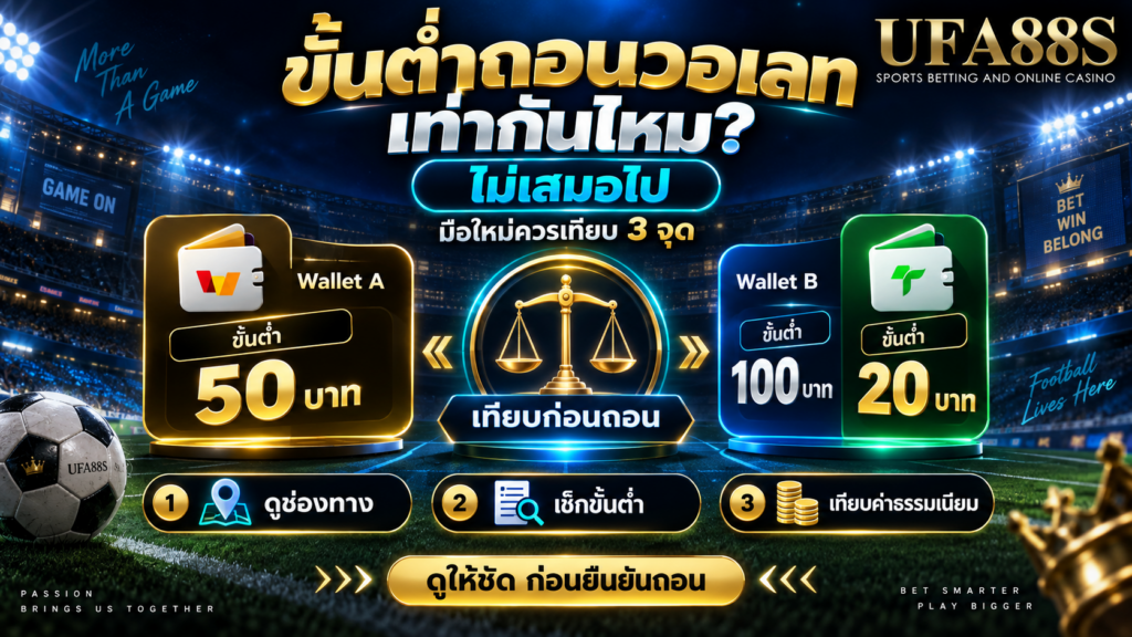 ช่องทางเท่ากันไหม สำหรับมือใหม่ควรเทียบอย่างไร