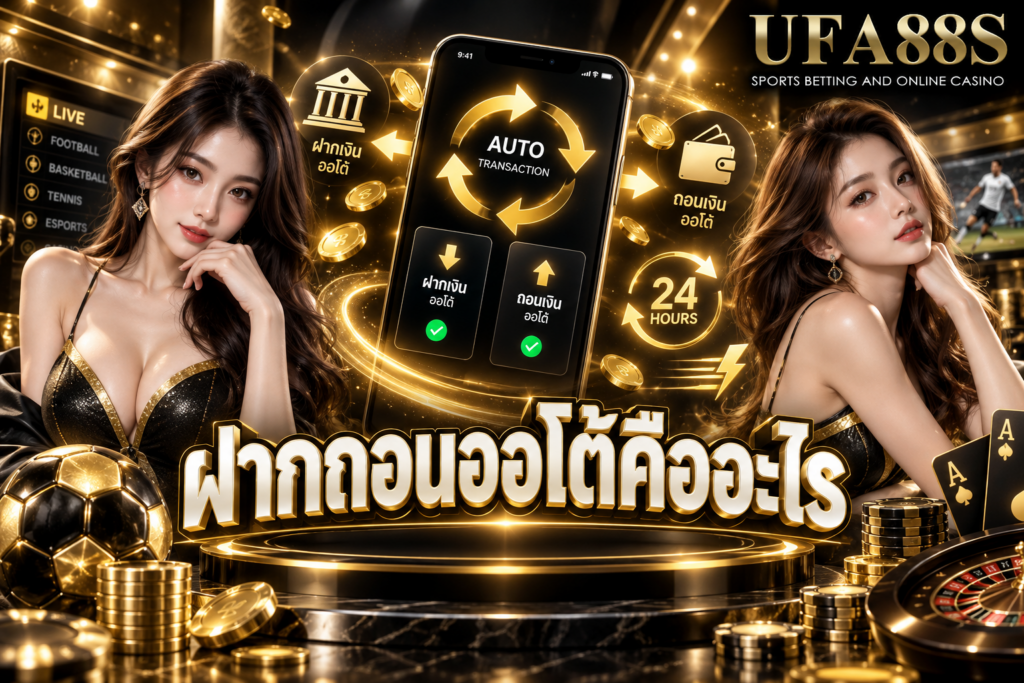 ฝากถอนออโต้คืออะไร รู้ขั้นตอนฝากถอนแบบไม่ต้องรอแอดมิน