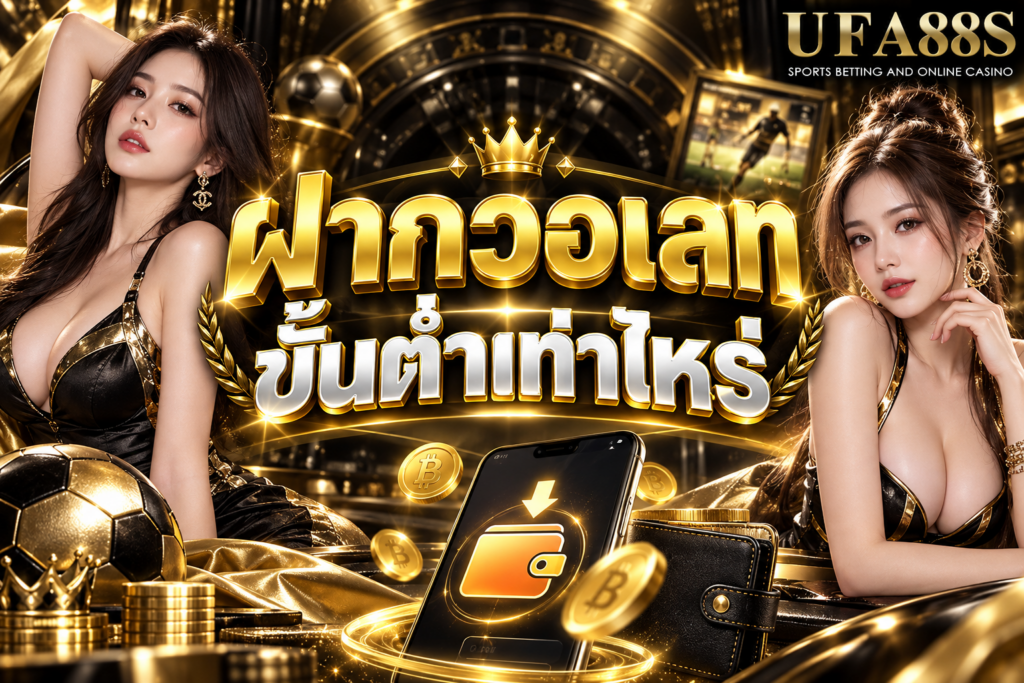 ฝากวอเลทขั้นต่ำเท่าไหร่ เช็กยอดเริ่มต้นก่อนทำรายการ