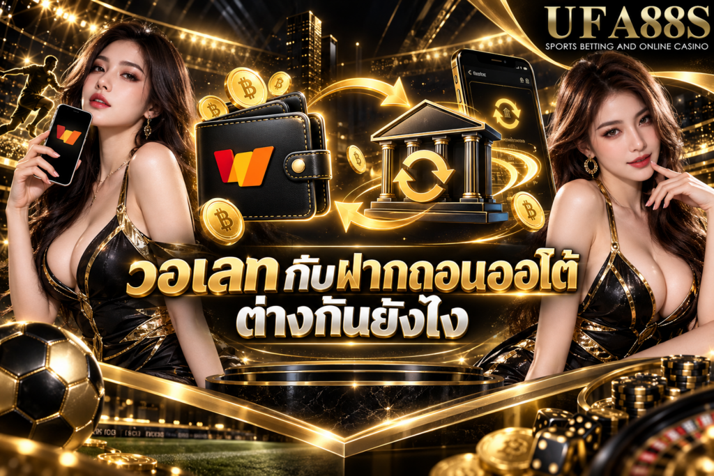 วอเลทกับฝากถอนออโต้ต่างกันยังไง เข้าใจระบบก่อนทำรายการเงินจริง