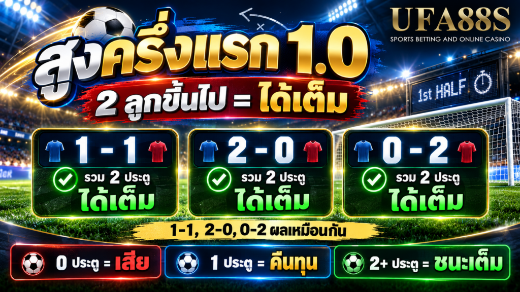 สกอร์ 1-1, 2-0 และ 0-2 ทำไมให้ผลเหมือนกัน