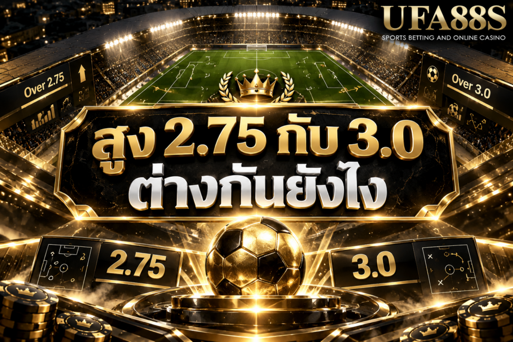 สูง 2.75 กับ 3.0 ต่างกันยังไง ยิง 3 ลูก สูง 2.75 ได้ครึ่ง แต่สูง 3.0 คืนทุน