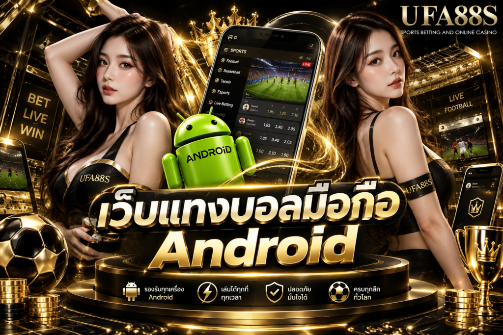 เว็บแทงบอลมือถือ Android เช็กราคาและยืนยันบิลได้สะดวก