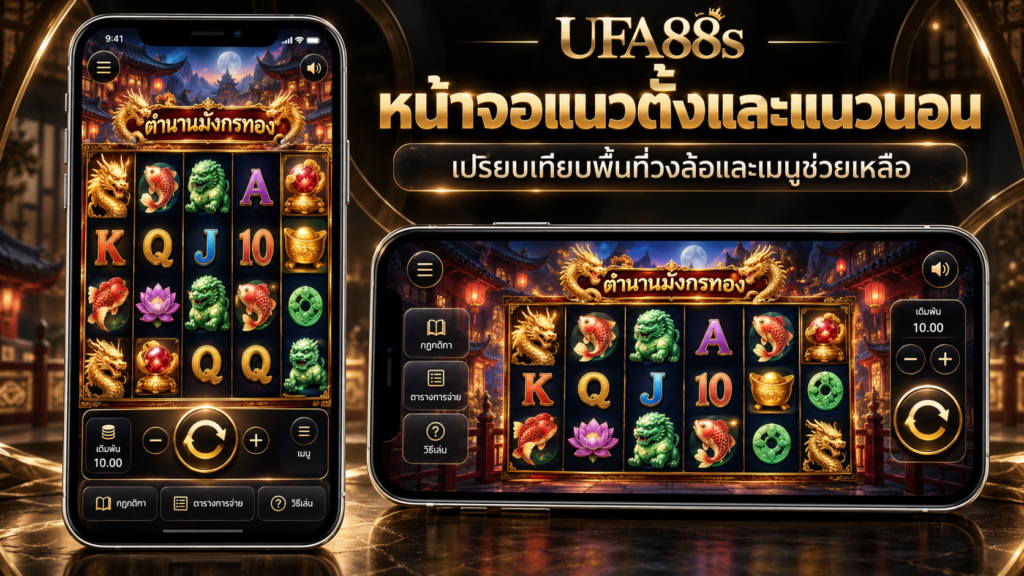 การเล่นแนวตั้งกับแนวนอนเปลี่ยนข้อมูลที่เห็นอย่างไร