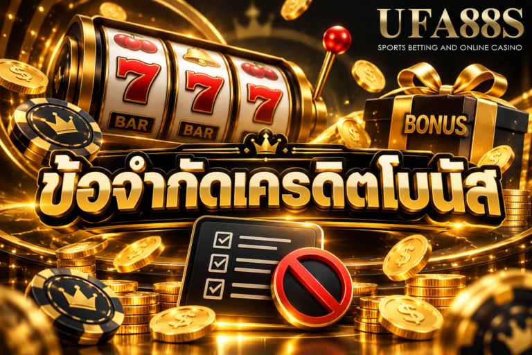 ข้อจำกัดเครดิตโบนัส รู้เงื่อนไขการใช้เครดิต เกมที่รองรับ และระยะเวลาหมดอายุ