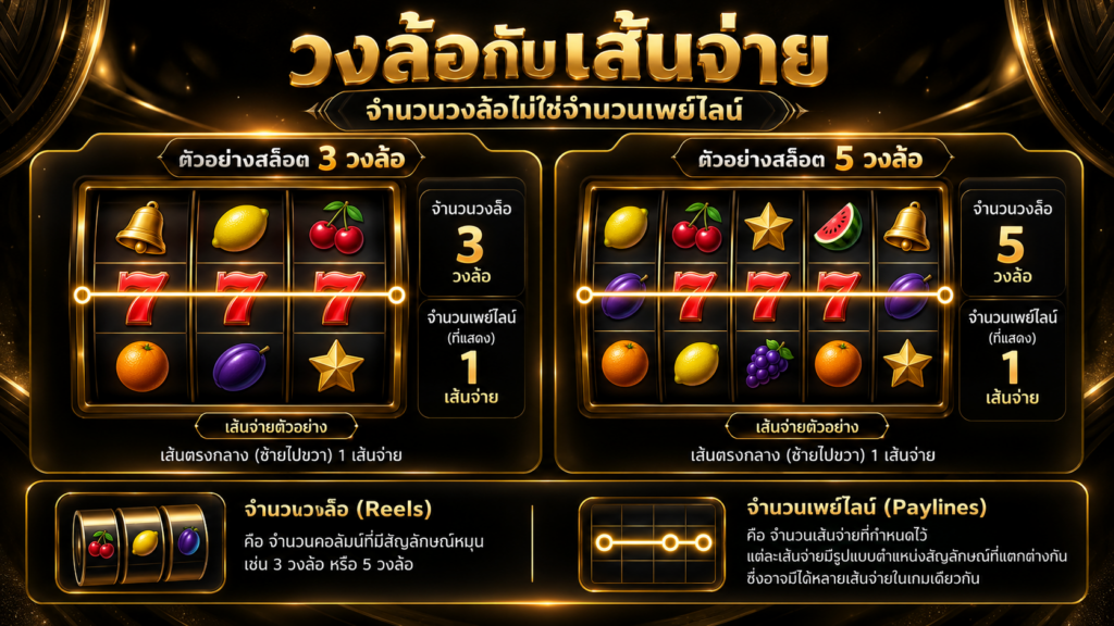 จำนวนวงล้อเกี่ยวข้องกับเส้นจ่ายเดียวมากน้อยแค่ไหน