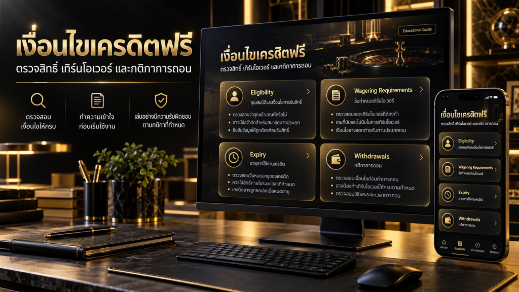 ตรวจฐานคำนวณเทิร์นโอเวอร์และยอดเดิมพันที่นับได้อย่างไร