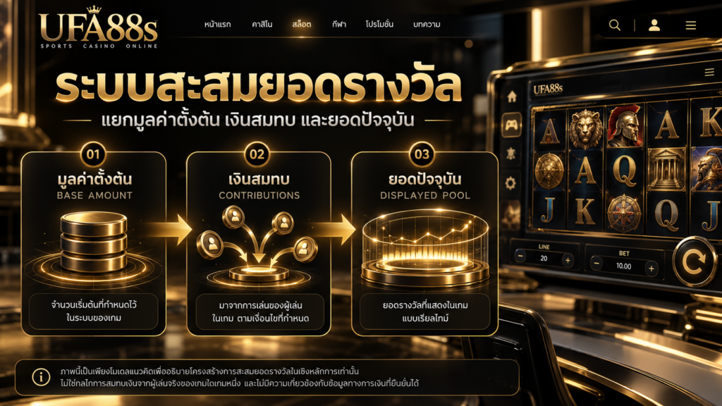 ยอดสะสมเพิ่มขึ้นจากส่วนใดและแสดงผลอย่างไร