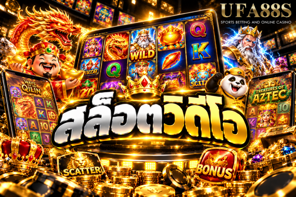 สล็อตวิดีโอ เกมภาพเคลื่อนไหวพร้อมฟีเจอร์พิเศษที่ควรอ่านกติกาก่อนเล่น