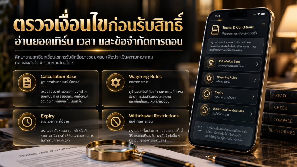 เรื่องมาตรฐานและความโปร่งใส
